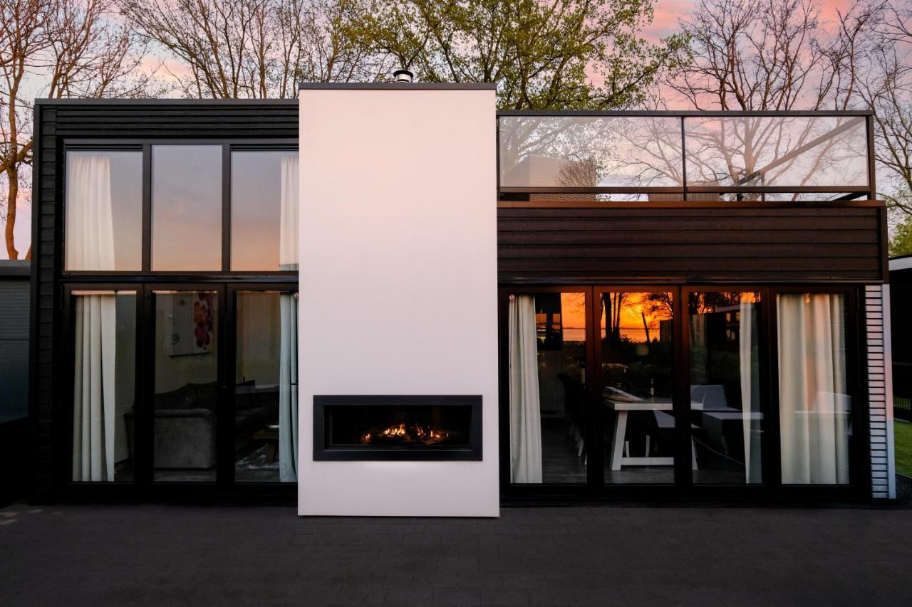 Cube Elite Mit Meerblick Am Strand Im Europarcs Bad Hoophuizen Hulshorst Exterior photo