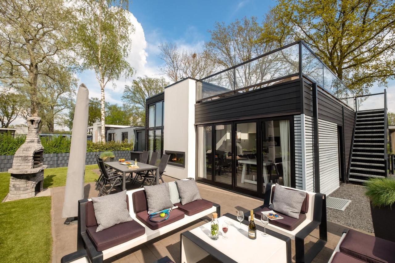 Cube Elite Mit Meerblick Am Strand Im Europarcs Bad Hoophuizen Hulshorst Exterior photo