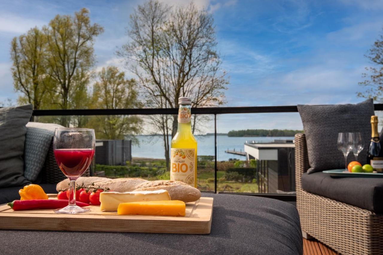 Cube Elite Mit Meerblick Am Strand Im Europarcs Bad Hoophuizen Hulshorst Exterior photo